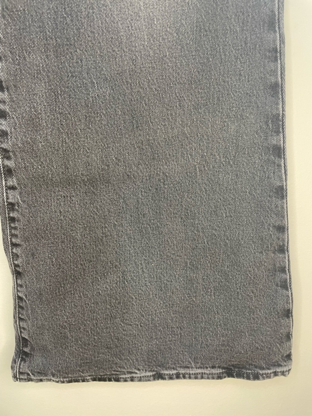 Levi's Ribcage Bell Bottom Jeans Wmn’s 29x32 Distressed Black High Rise $98 NWT - Picture 5 of 13